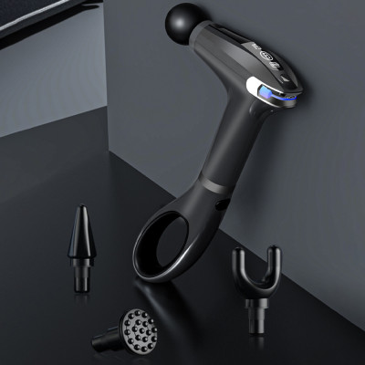 Máy massage cầm tay chính hãng GOODFIT MG005, súng massage cổ vai gáy, mát-xa lưng có tay cầm trợ lực có thể tháo rời