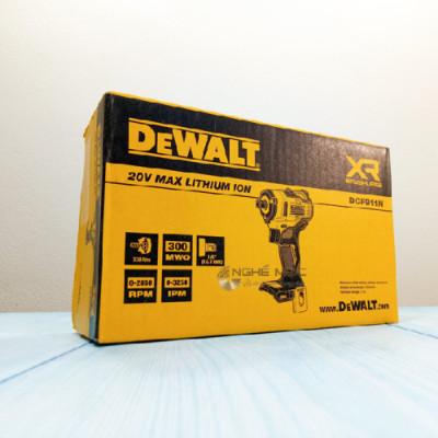 Máy siết bu lông dùng Pin 20V max DeWalt DCF911N-B1 Chưa Pin & Sạc hàng chính hãng