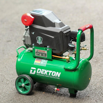 MÁY NÉN KHÍ CÓ DẦU 3.5HP 30L DEKTON DK-AC30DR - HÀNG CHÍNH HÃNG