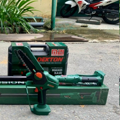 MÁY CƯA XÍCH DÙNG PIN 21V DEKTON M21-CS06BL - HÀNG CHÍNH HÃNG