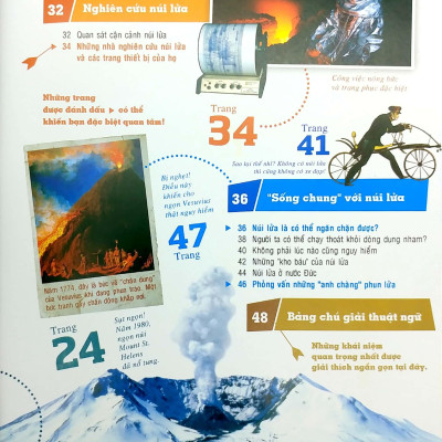 Thế Nào Và Tại Sao - Núi Lửa - Lửa Từ Lòng Đất - Bìa Cứng (Tái Bản 2023)