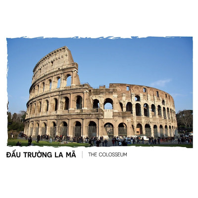 Bưu thiếp kỳ quan thế giới ( bộ 6 ảnh ) - Nhà Sách Á Châu