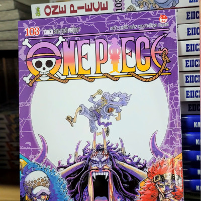 Combo Onepiece 103 Limited + bìa gập + Postcard