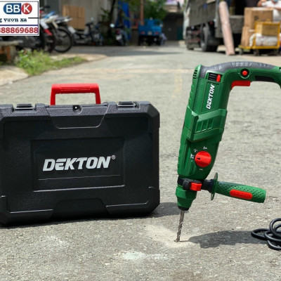 Máy khoan đục bê tông 3 chức năng Dekton DK 2603C công suất 1050W
