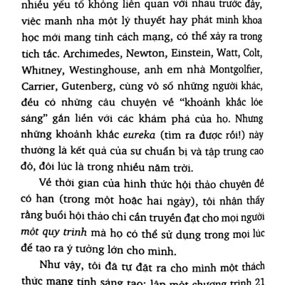 21 Ngày Cho Một Ý Tưởng Lớn