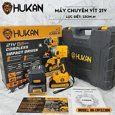 MÁY CHUYÊN VÍT 230NM HK-CVFS230N HUKAN (2 PIN + 1 SẠC) - HÀNG CHÍNH HÃNG