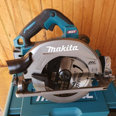 MÁY CƯA ĐĨA DÙNG PIN 40V 4.0AH MAKITA HS004GM201 (01 ĐẾ SẠC NHANH (DC40RA) 02 PIN 4.0AH (BL4040)) - HÀNG CHÍNH HÃNG