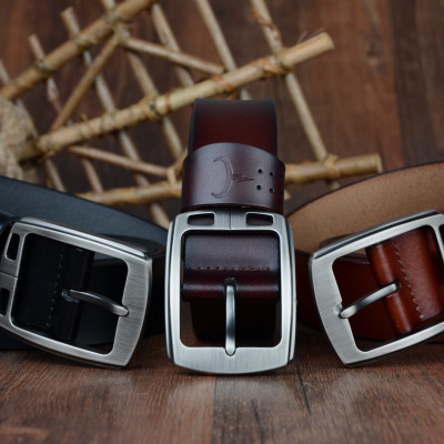 Thắt Lưng Da Bò Chính hãng COWATHER XF001 Nâu