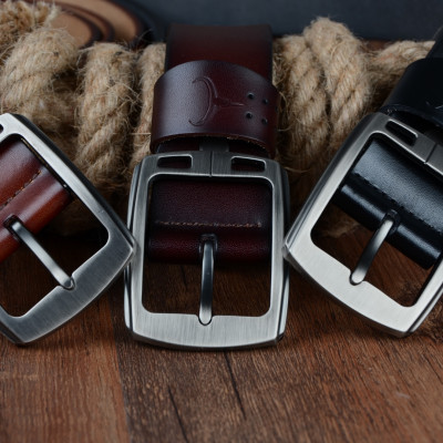 Thắt Lưng Da Bò Chính hãng COWATHER XF001 Nâu