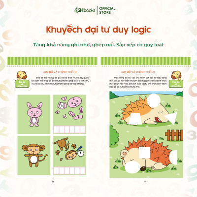 Combo 6 cuốn: Phát triển tiềm năng toán học cho trẻ - Toán học cho trẻ mẫu giáo - Lớp chồi, Lớp lá, Lớp mầm (Tái bản 2021)- 2HBooks