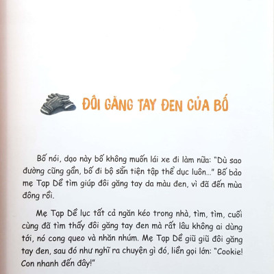 Cookie Và Mẹ Tạp Dề - Đôi Găng Tay Đen Của Bố