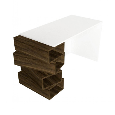 Bàn vi tính gỗ thiết kế tiện lợi SMLIFE Devimon