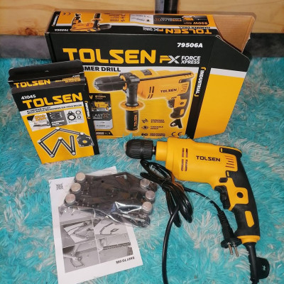 MÁY KHOAN TÁC ĐỘNG 230V, 850W TOLSEN 79506A - HÀNG CHÍNH HÃNG