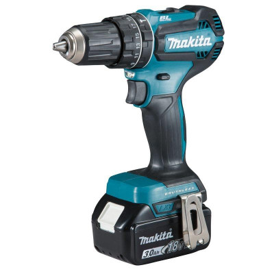 MÁY KHOAN BÚA VÀ VẶN VÍT DÙNG PIN 18V 13MM (50N.M) MAKITA  DHP485SFE (01 ĐẾ SẠC – 02 PIN 18V / 3.0 AH) - HÀNG CHÍNH HÃNG