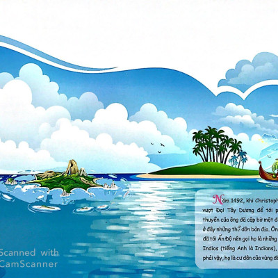 Sticker Khám Phá Thế Giới - Người Mỹ Bản Địa Ở Hoa Kỳ - Native American Indians