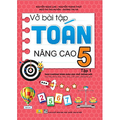 Sách - Vở Bài Tập Toán Nâng Cao 5 - Biên soạn theo chương trình GDPT mới - ndbooks