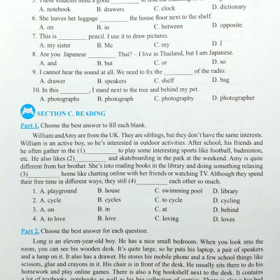 Thực Hành Tiếng Anh 6 - Tập 1