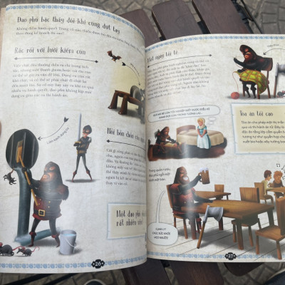 (Minh hoạ màu) CÂU CHUYỆN PHÁP LUẬT VÀ HÌNH PHẠT THEO DÒNG THỜI GIAN –   Jiří Linhart, Marcel Králik -  Tôm Giang dịch - Nhã Nam - NXB Thế Giới (bìa mềm)