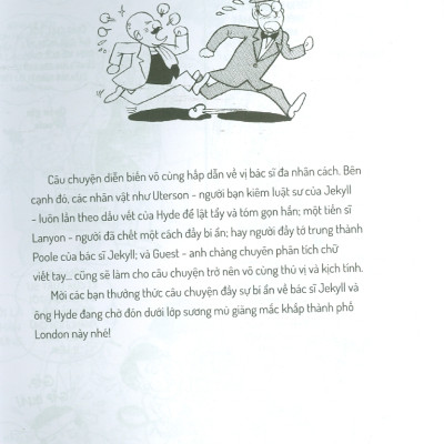 Danh Tác Thế Giới - Bác Sĩ Jekyll Và Ông Hyde