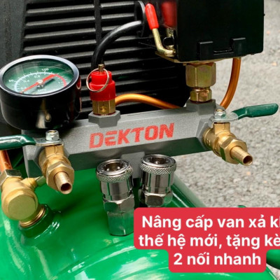 MÁY NÉN KHÍ CÓ DẦU 3.5HP 30L DEKTON DK-AC30DR - HÀNG CHÍNH HÃNG
