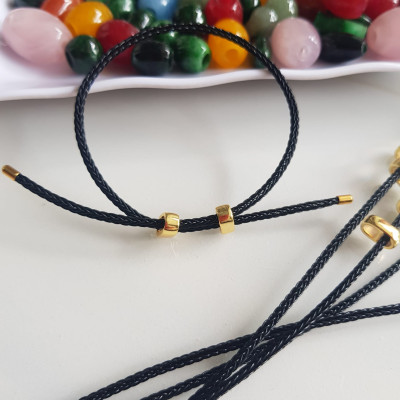 Dây thun ĐEN dẻo phối vòng tay hạt lu thống Size dây ĐEN 2mm Nữ đã có hạt lu thống thì đây chính là sợi dây thun phối với hạt lu thống đeo xinh ạ