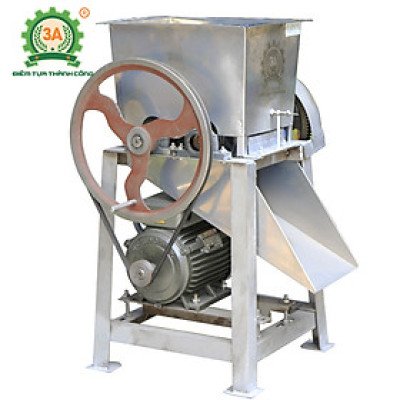 Máy cắt, thái cá 3A 2,2kw (dao tròn) khung inox, Máy cắt cá đa năng cho chăn nuôi, thủy hải sản