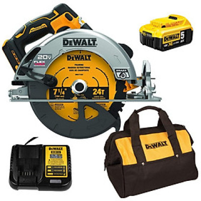 MÁY CƯA ĐĨA PIN CẦM TAY 20V/60V DEWALT DCS573P1- HÀNG CHÍNH HÃNG