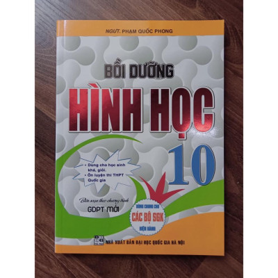 Sách - Bồi dưỡng hình học lớp 10 ( Biên soạn theo chương trình GDPT mới )