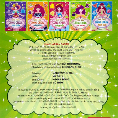 Bóc Dán - Công Chúa Nhí Nhảnh (2022)