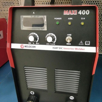 MÁY HÀN QUE ĐIỆN TỬ (1.6-5.0MM) MAXI 400 WELDCOM - HÀNG CHÍNH HÃNG