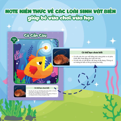 Sách - Ghép Hình Sticker 3D - Đại Dương 02