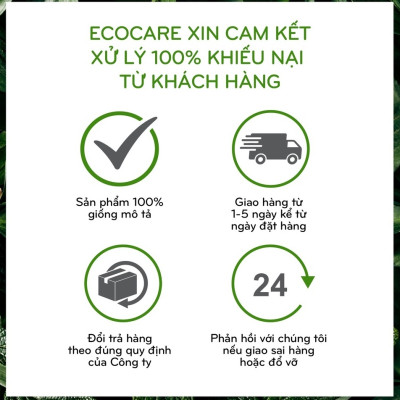 Nước rửa tay hữu cơ diệt khuẩn dạng bọt hương Cam 4000ml thương hiệu Ecocare ( tặng kèm vỏ tạo bọt)