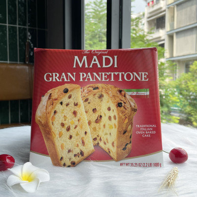 Bánh Mì gan Panettone Madi Italian Cake (1000g)