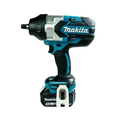 MÁY SIẾT BULONG DÙNG PIN 18V 12.7MM (1/2") MAKITA DTW1002RTJ (02 PIN LION 18V/5.0AH. 01 ĐẾ SẠC PIN NHANH THÙNG MAKPAC) - HÀNG CHÍNH HÃNG