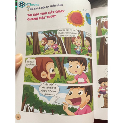 Sách Úm Ba La, Hóa Ra Thần Đồng - Thiên Văn Địa Lý (6-12 Tuổi)