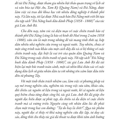Đà Nẵng Buổi Đầu Đánh Pháp (1858-1860)