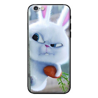 Ốp in cho iPhone 6s Thỏ Trắng Nhăn Mặt - Hàng chính hãng
