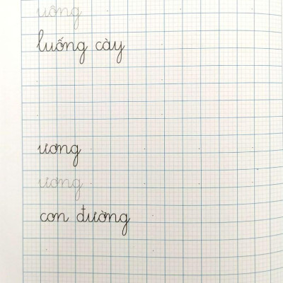 Vở Viết Đúng, Viết Đẹp 1 - Tập 2