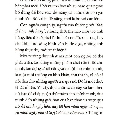 Sống Có Giá Trị - Hãy Sống Mạnh Mẽ