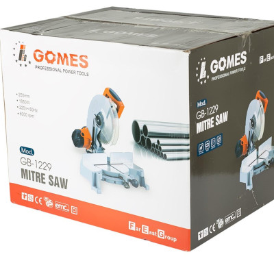 MÁY CẮT NHÔM 1650W 255MM GOMES GB-1229 - HÀNG CHÍNH HÃNG