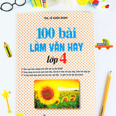 Sách - 100 Bài Làm Văn Hay Lớp 4 - ndbooks