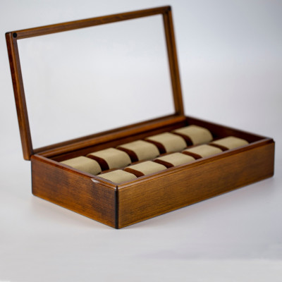 Hộp Đồng Hồ Gỗ (10 chiếc) TOYOOKA CRAFT, Phụ Kiện Gỗ Cao Cấp, Thiết Kế Sang Trọng, Tinh Tế, Đẳng Cấp - SC134
