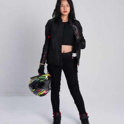 Áo Thời Trang Bảo Hộ Lái Moto, Xe Máy LS2 Alba Lady