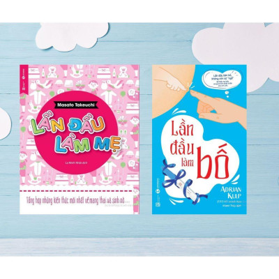 Sách - Lần Đầu Làm Bố + Lần Đầu Làm Mẹ - Bộ 2 Cuốn - Thái Hà Books