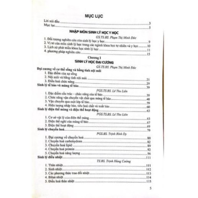 Sách - Sinh Lý Học Tập 1 - Dùng Cho Đào Tạo Sau Đại Học (DN)