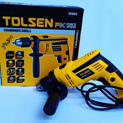 MÁY KHOAN TÁC ĐỘNG 13MM 710W TOLSEN 79502 - HÀNG CHÍNH HÃNG