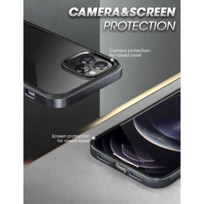 Ốp Lưng SUPCASE Unicorn Beetle Edge Clear Bumper Dành Cho iPhone 13ProMax. Viền Nhiều Màu - Hàng Chính Hãng
