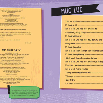 Kĩ Sư Tương Lai - STEM - Giao Thông Vận Tải