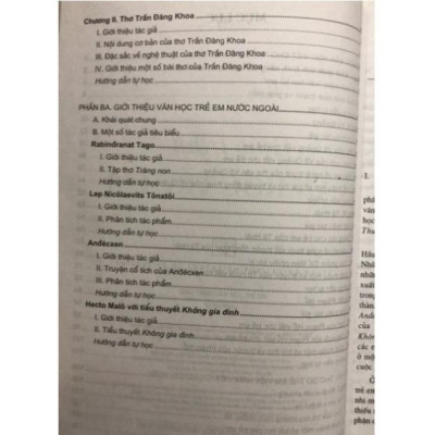 Sách Giáo Trình Văn Học Trẻ Em