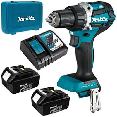  Máy khoan và vặn vít dùng pin(BL)(18v) Makita DDF484RFE 